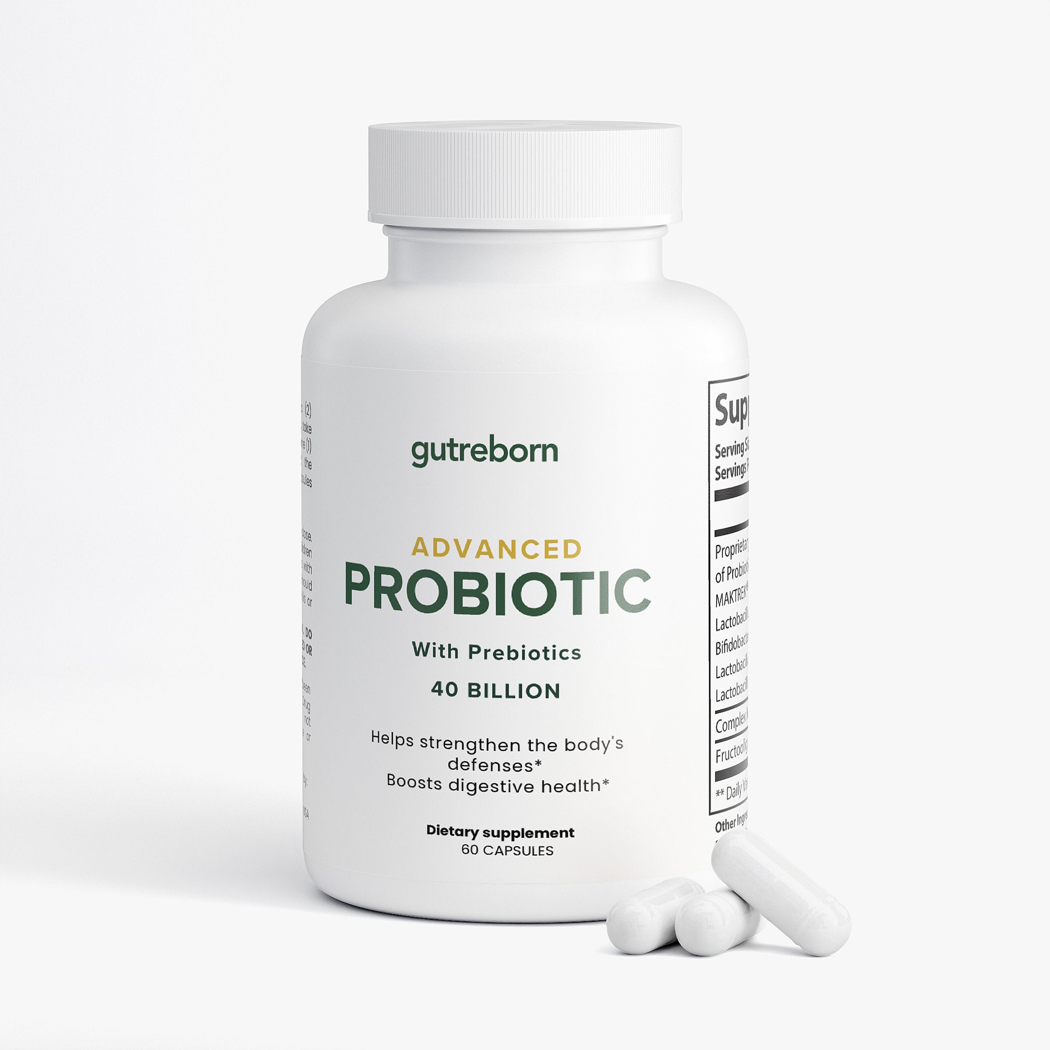 Probiotic 40 Billion with Prebiotics